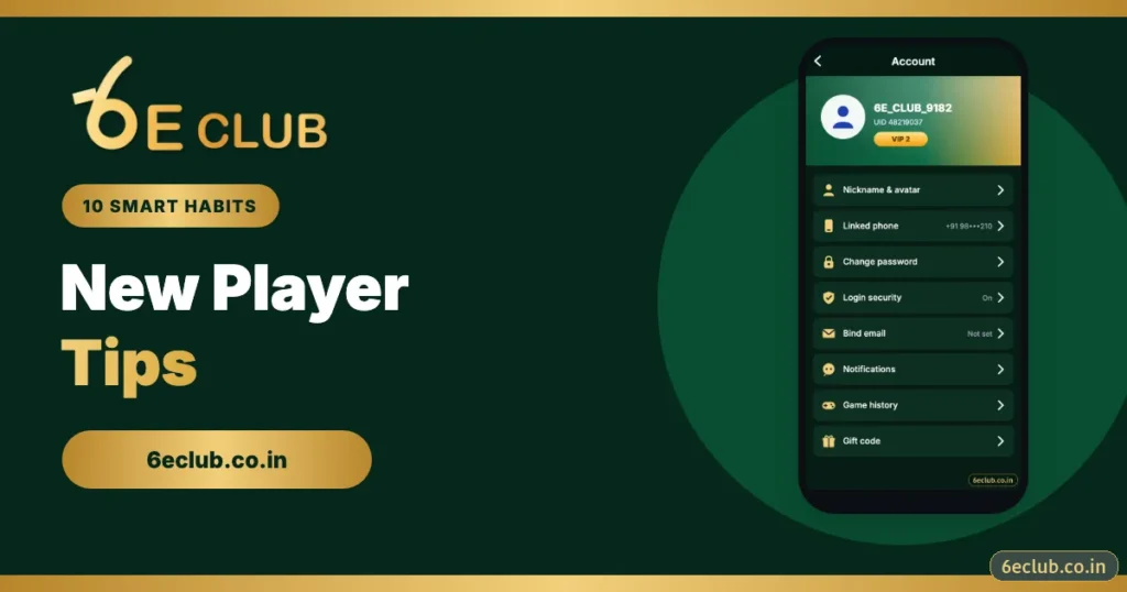 6E Club tips guide banner