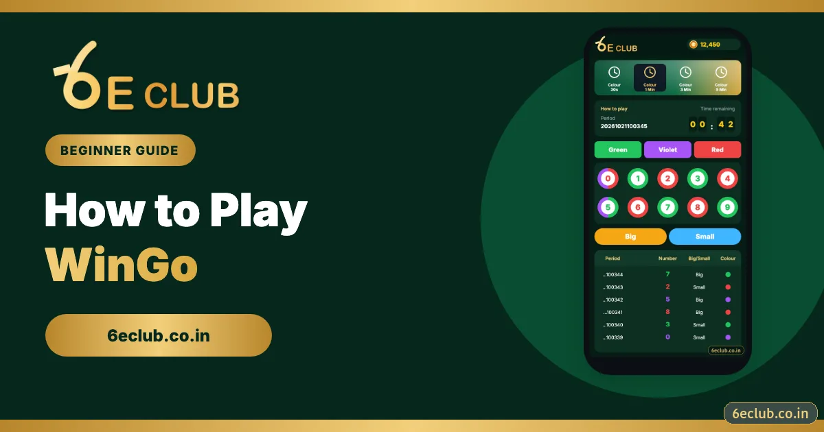 How to Play 6E Club WinGo: A Beginner’s Walkthrough